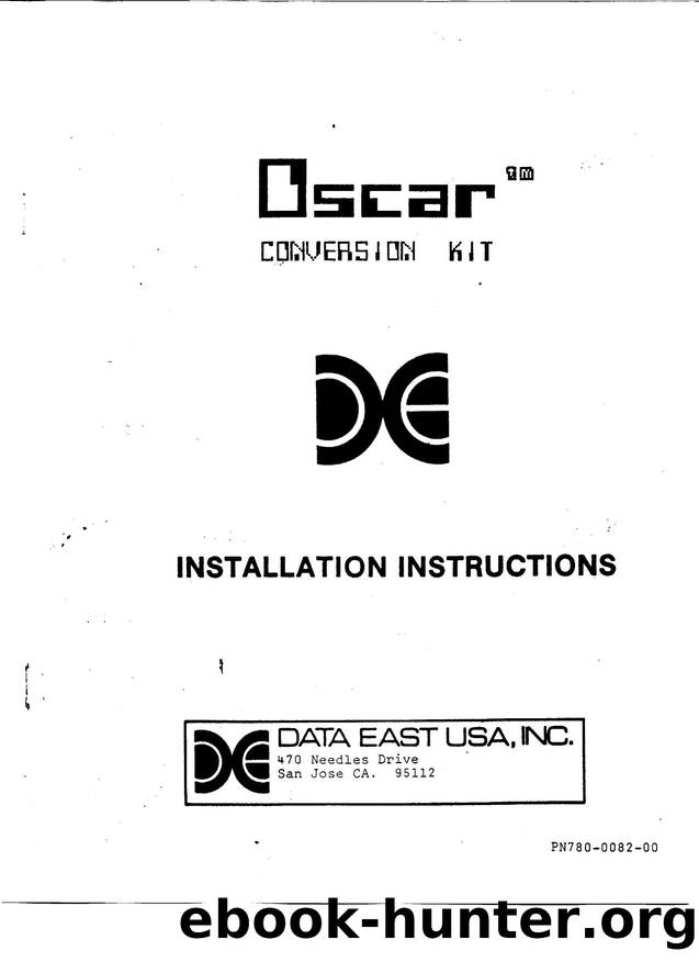 Oscar, by Data East (1988) by Unknown