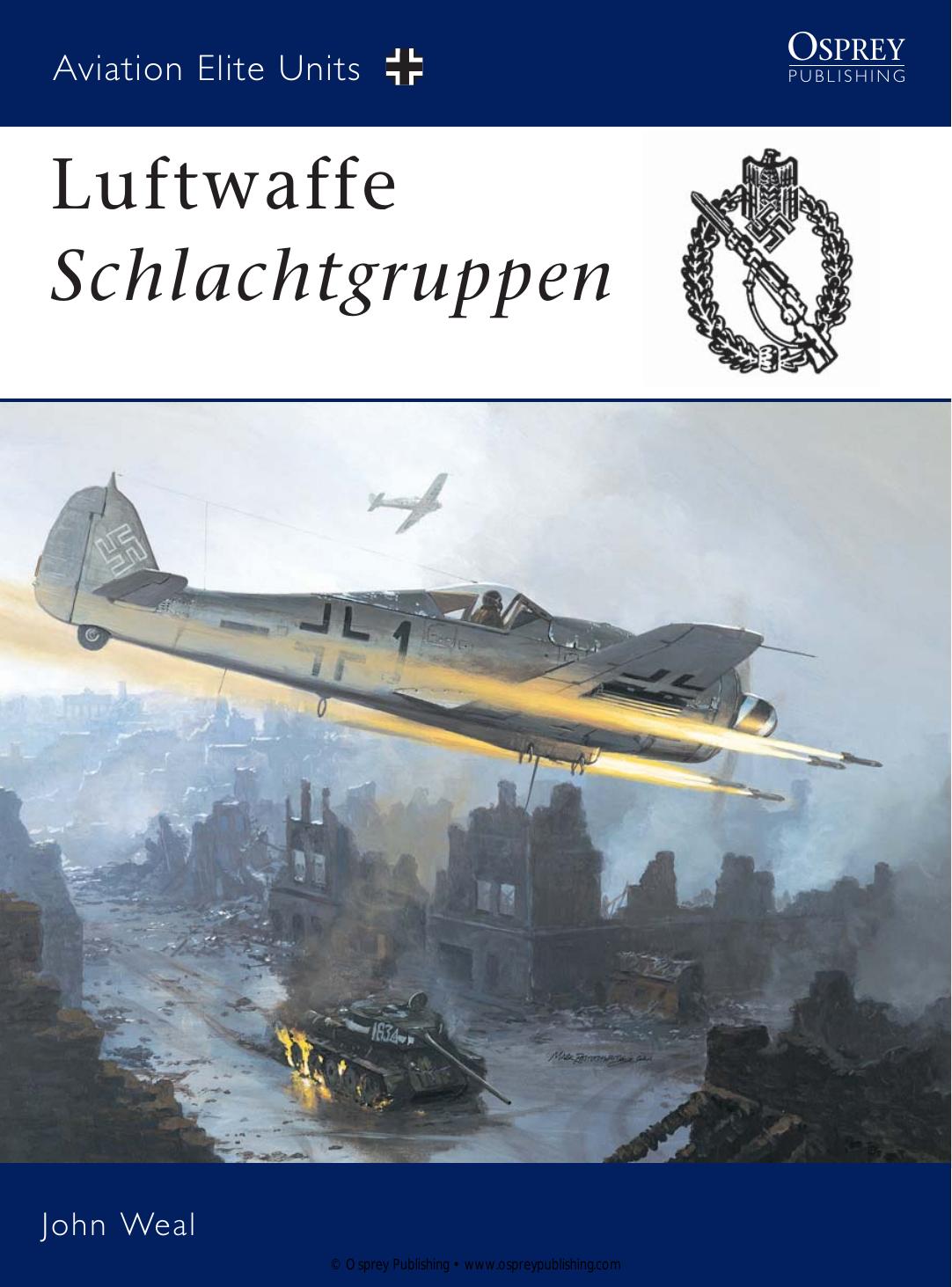 Osprey - Aviation Elite Units 013 by Luftwaffe Schlachtgruppen