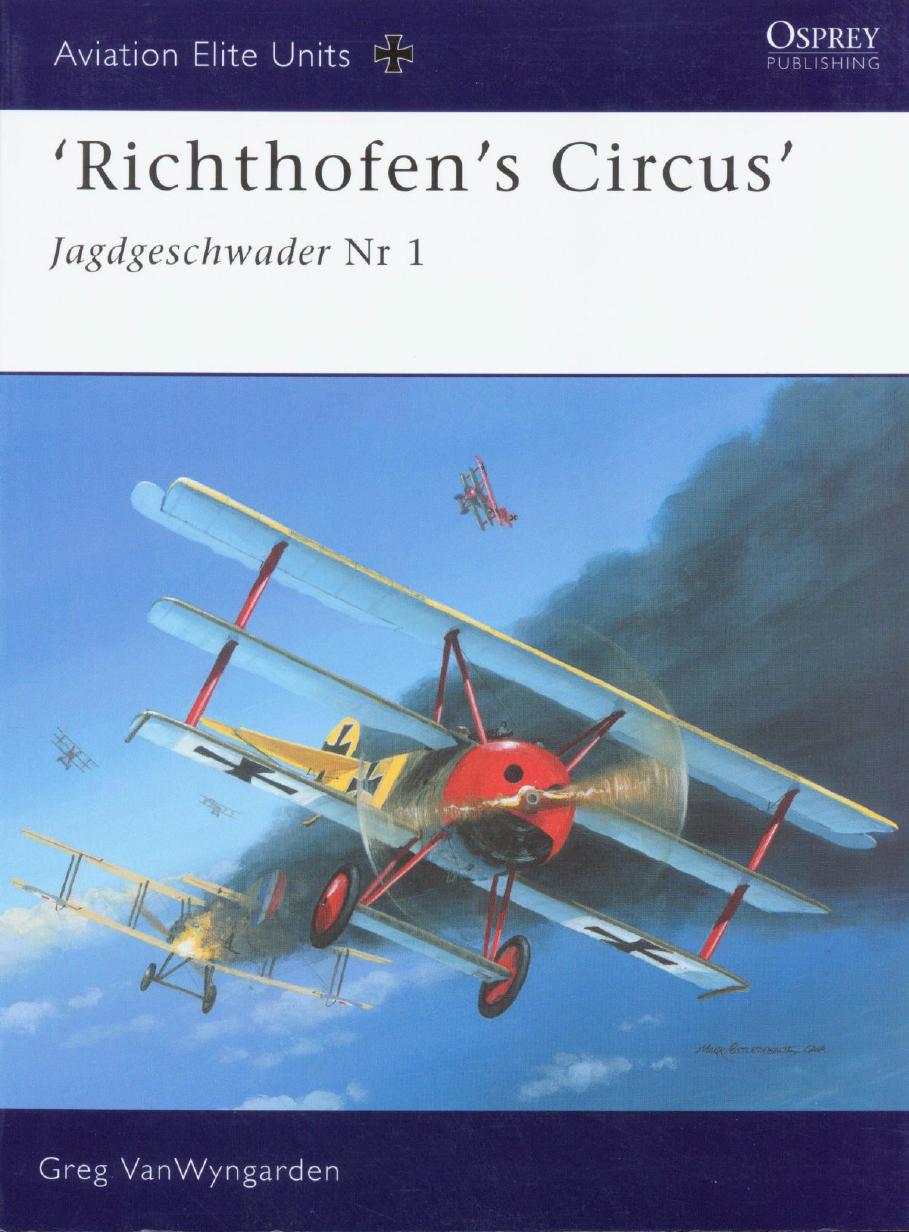 Osprey - Aviation Elite Units 016 by 'Richthofen's Circus' Jagdgeschwader Nr 1