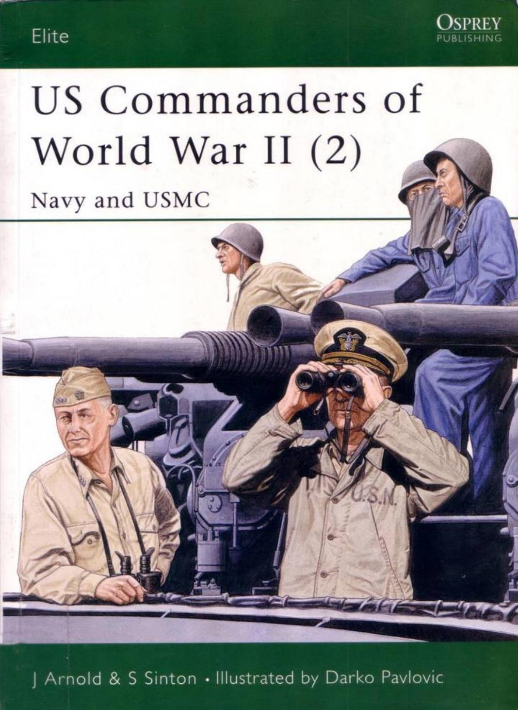 Osprey - Elite 087 - US Comanders of World War II (2) by Navy & USMC