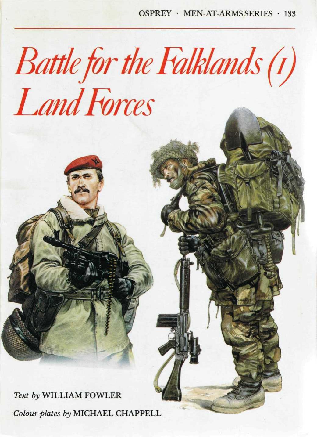 Osprey - Men at Arms 133 - Battle for the Falklands (1) by Land Forces