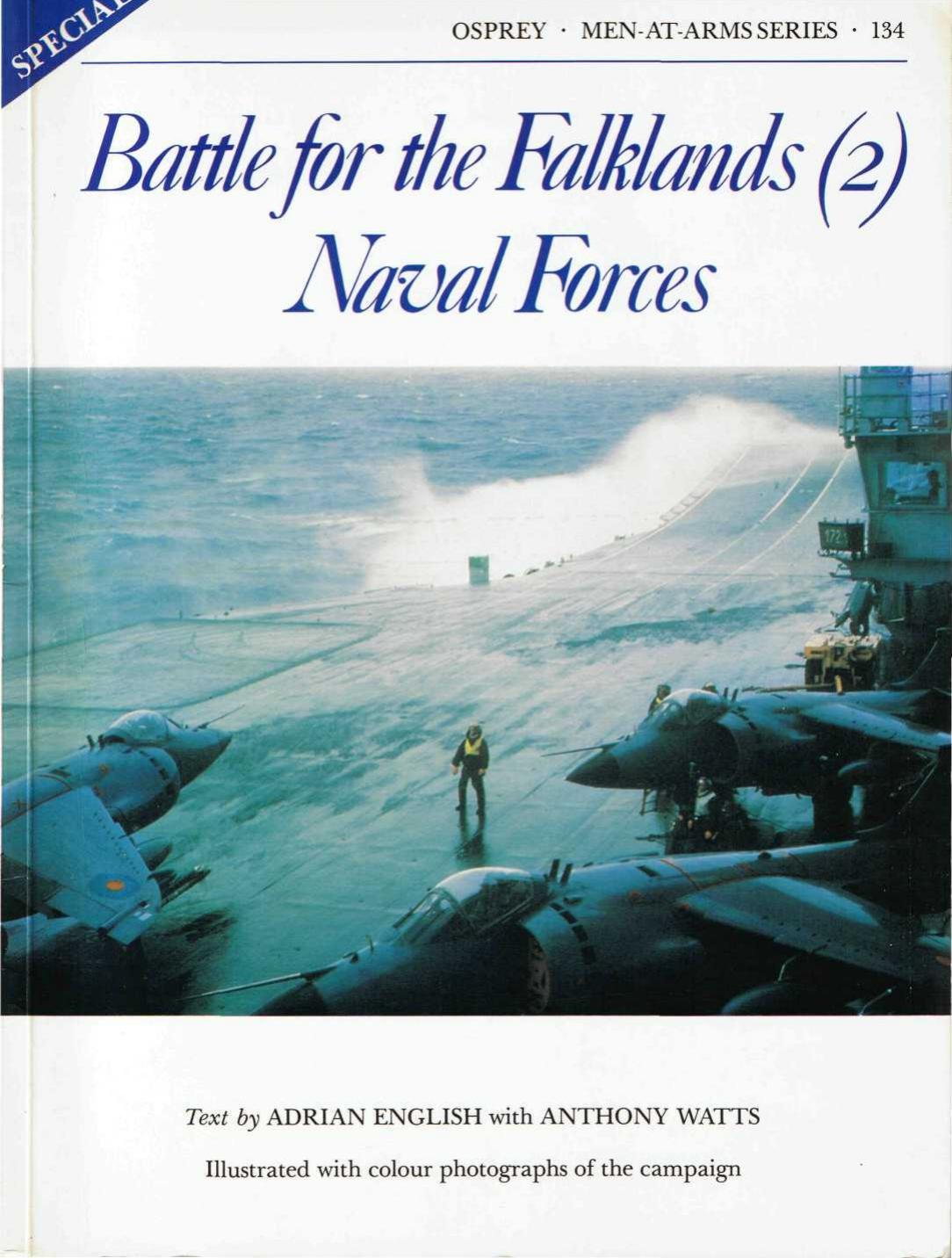 Osprey - Men at Arms 134 - Battle for the Falklands (2) by Naval Forces
