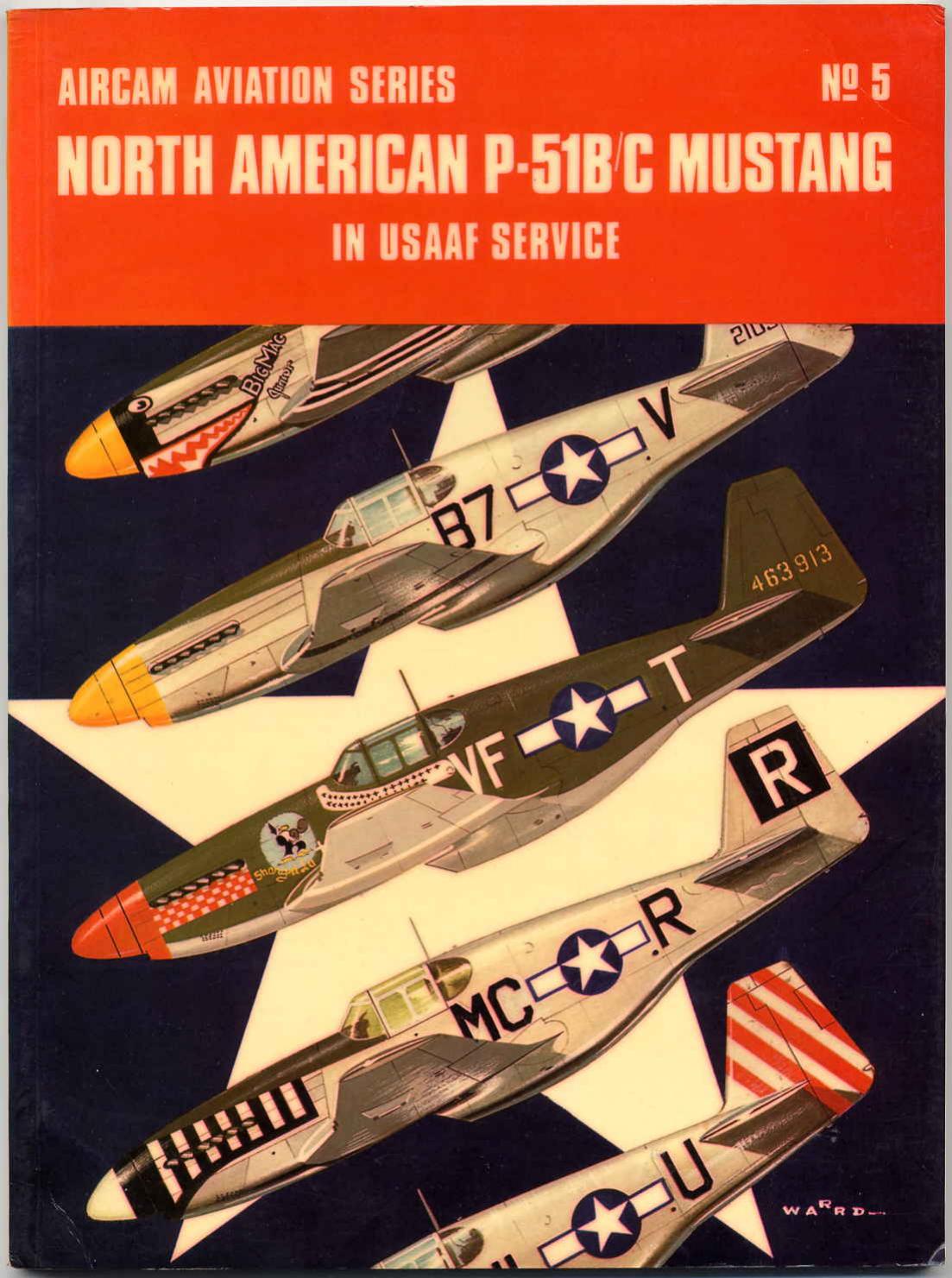 Osprey Aircam Aviation Series 05 North American P-51B C Mustang by Unknown