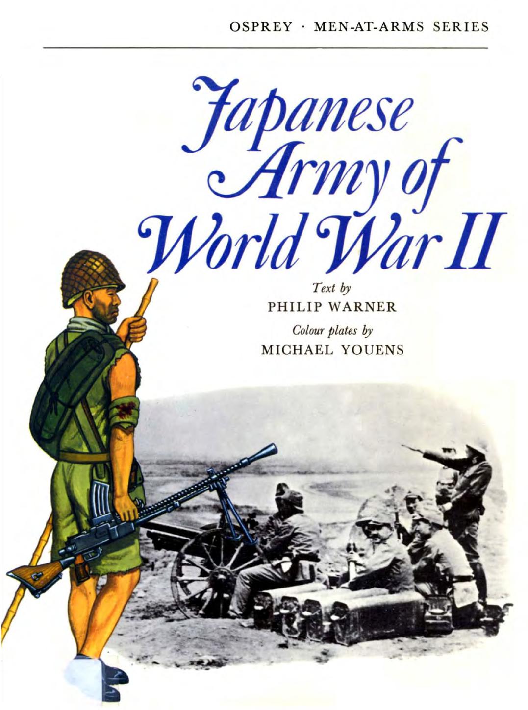 Osprey, Men-at-Arms #020 Japanese Army of World War II (1973) OCR 8.12 by Unknown
