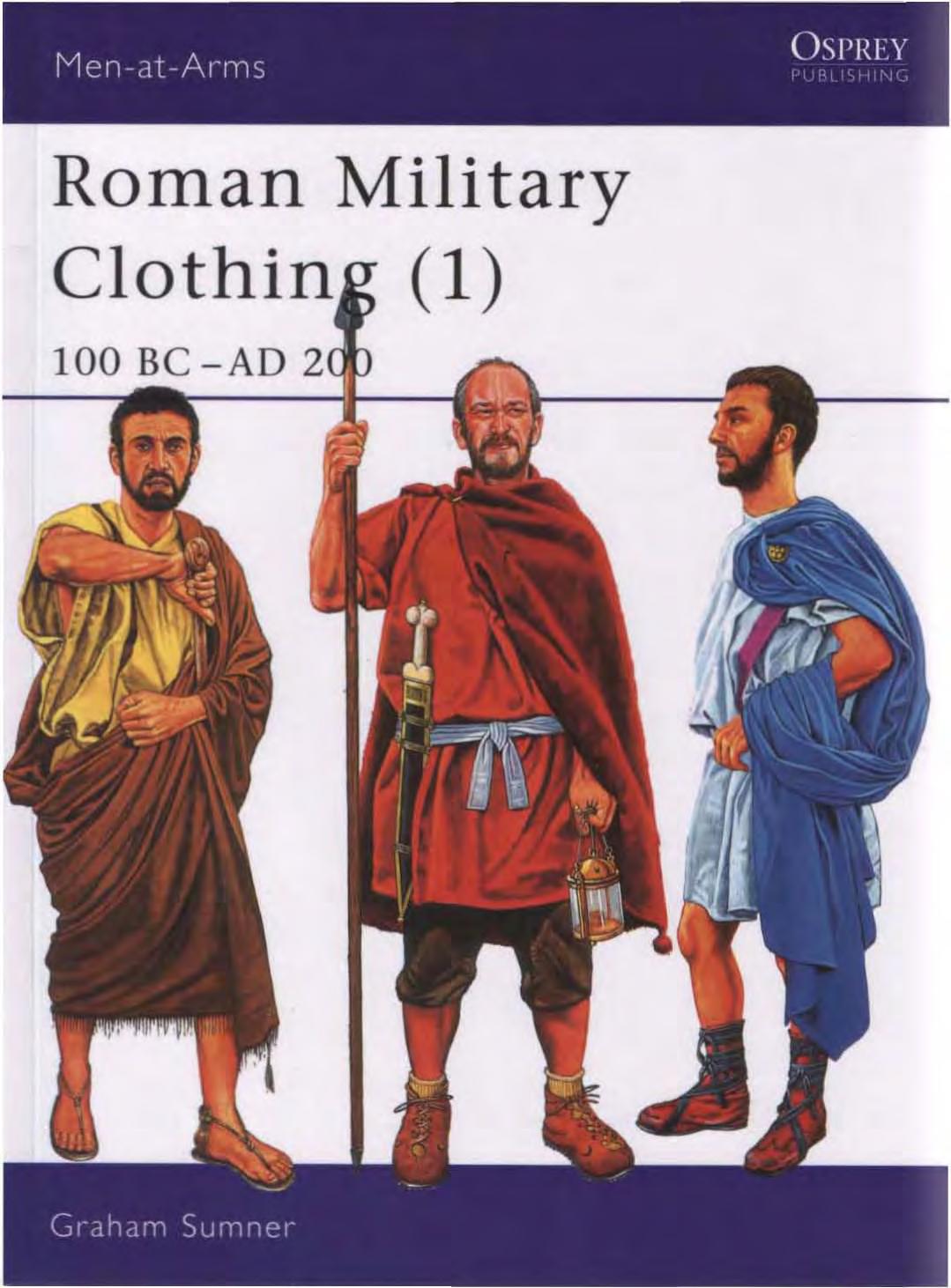 Osprey, Men-at-Arms #374 Roman Military Clothing (1) 100 BC by AD 200 (2002) OCR 8.12