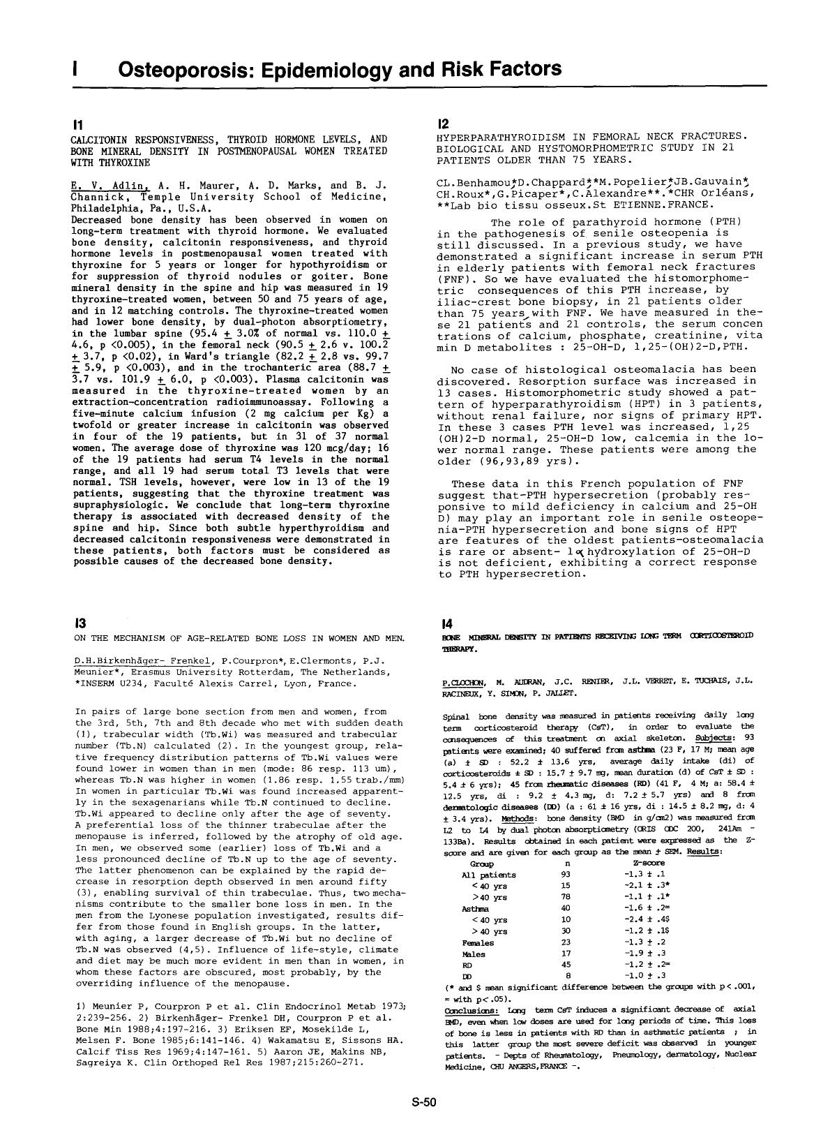 Osteoporosis: Epidemiology and risk factors by Unknown