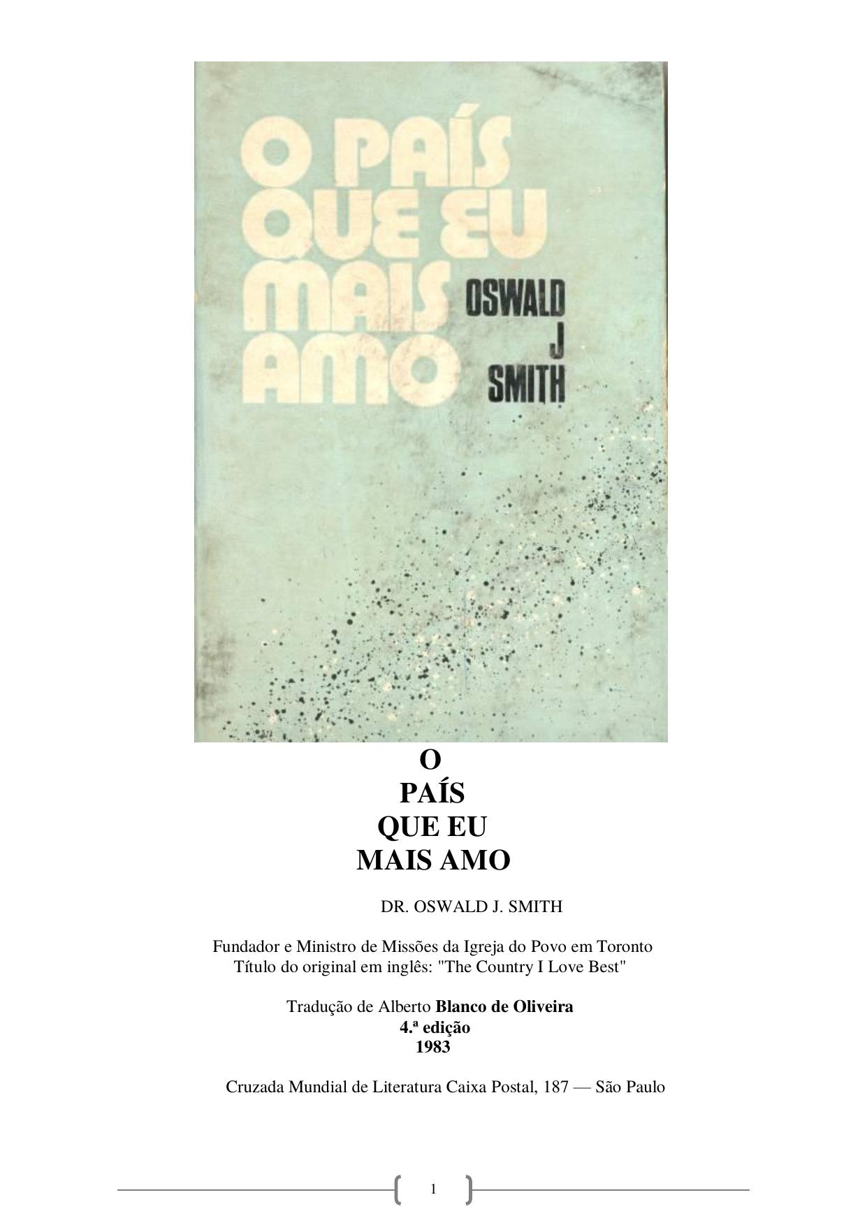 Oswald J. Smith by LAUDEMIRO