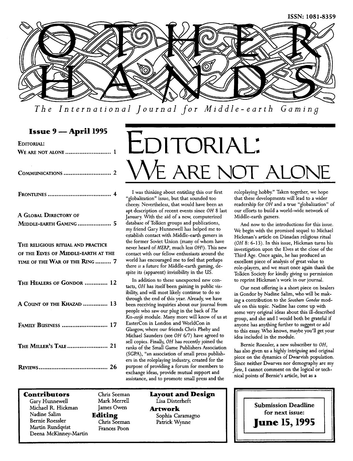 Other Hands Magazine 09 by Unknown