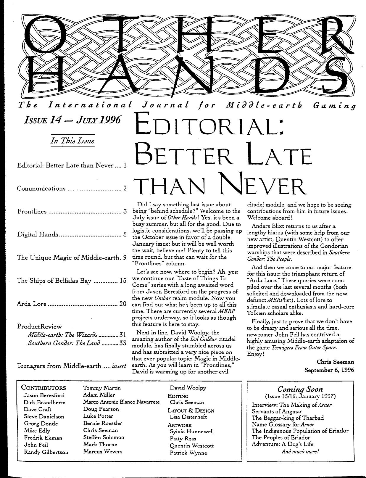Other Hands Magazine 14 by Unknown