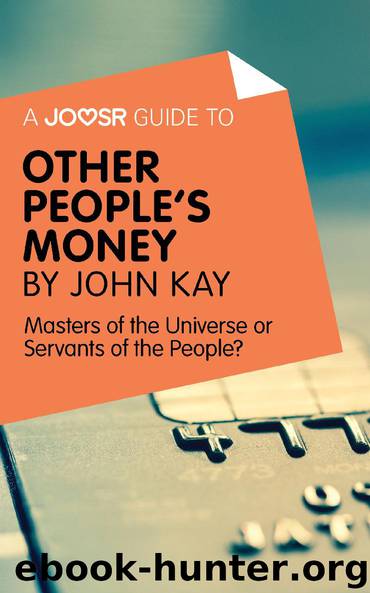 Other People’s Money by John Kay