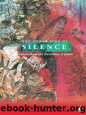 Other Side of Silence : Voices from the Partition of India (9788184753141) by Butalia Urvashi