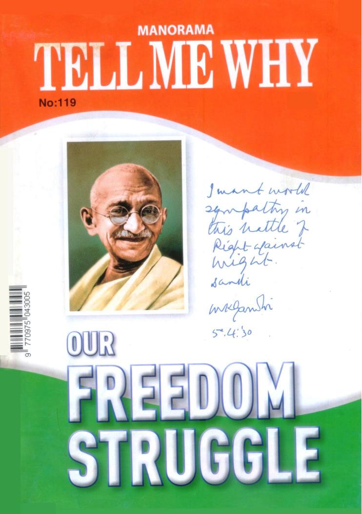 Our Freedom Struggle (Tell Me Why #119) by Manorama
