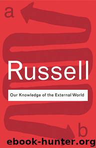 Our Knowledge of the External World by Russell Bertrand