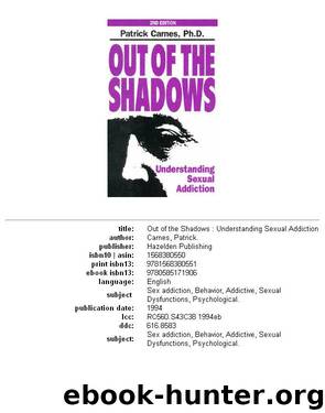 Out of the Shadows by Patrick Carnes