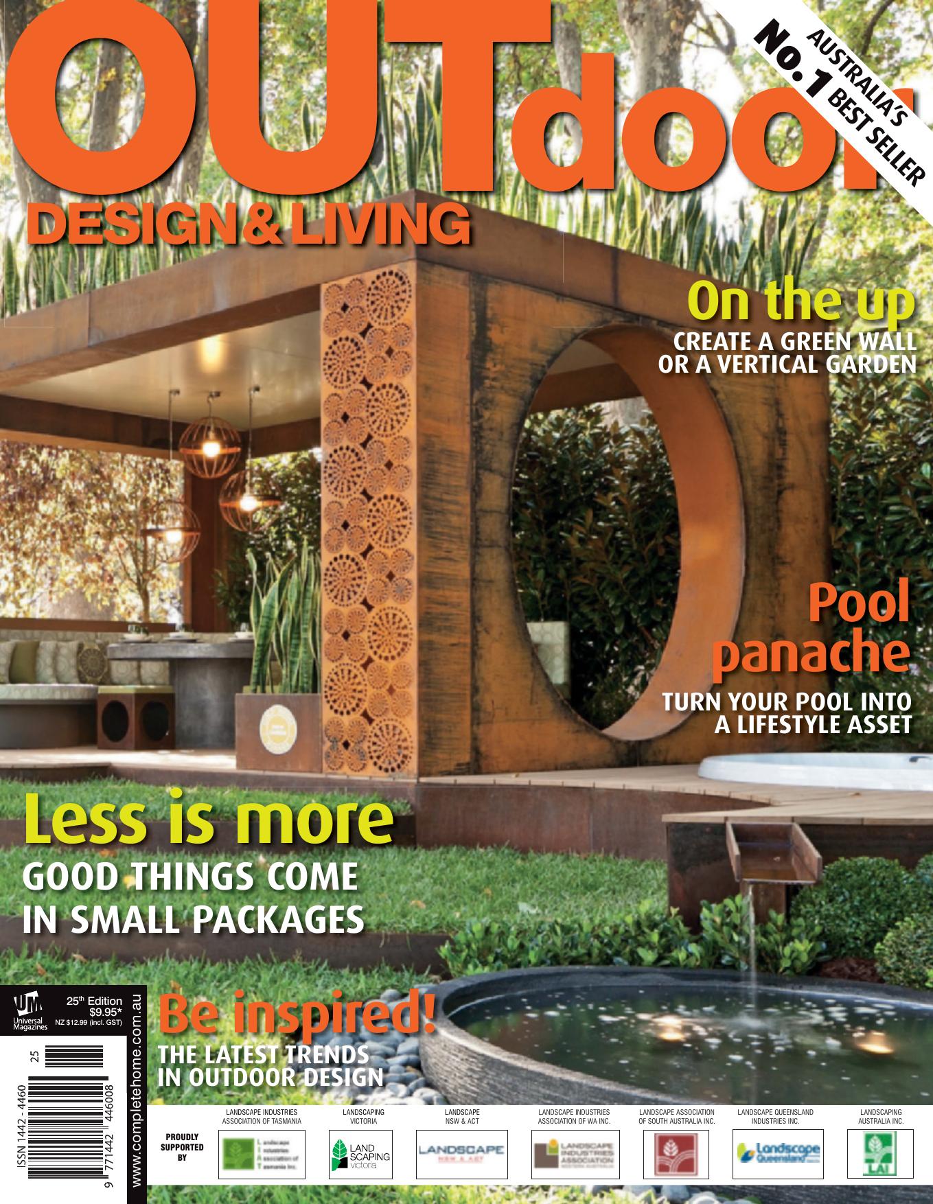 Outdoor Design & Living Magazine 25th Edition by Unknow