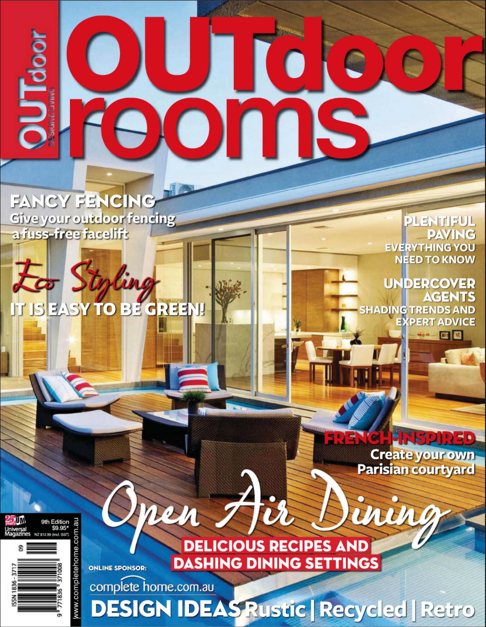 Outdoor Rooms Magazien Edition 9 by Unknow
