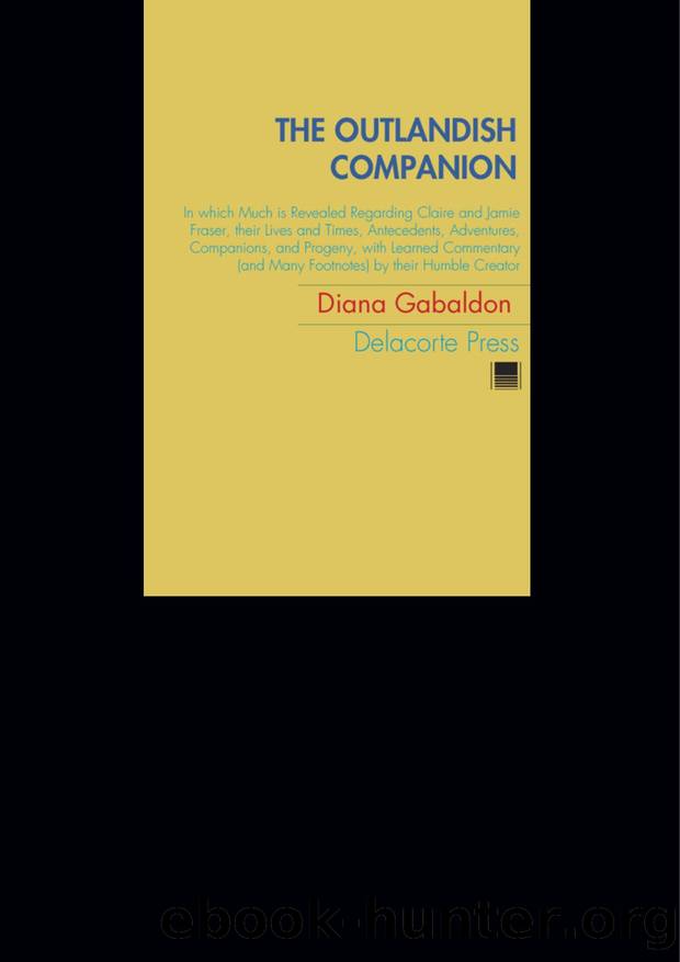 Outlander 0 - The Outlandish Companion by Diana Gabaldon