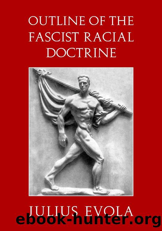 Outline of the Fascist Racial Doctrine by Julius Evola