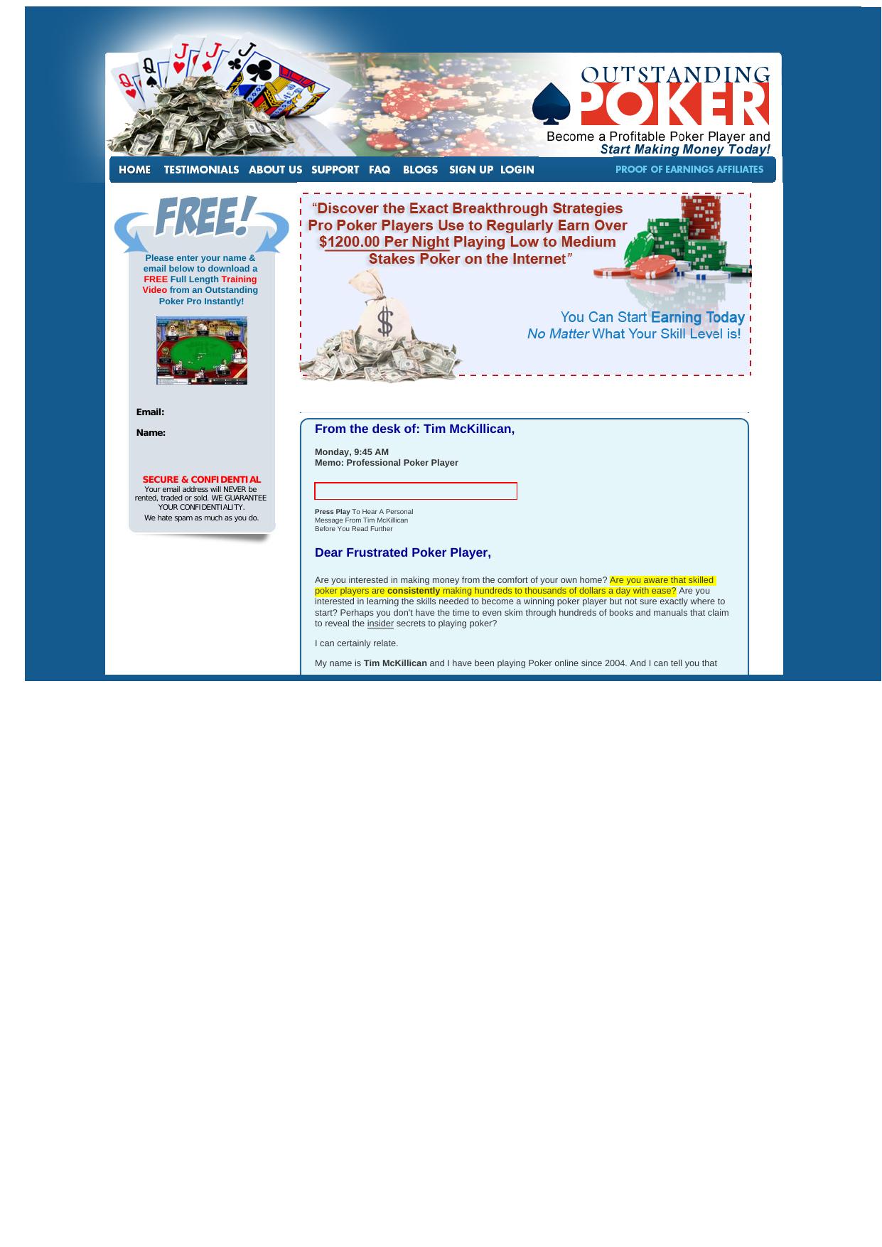 Outstanding Poker - Online Poker Training From The Pros. by Best of Kuszter's Collection