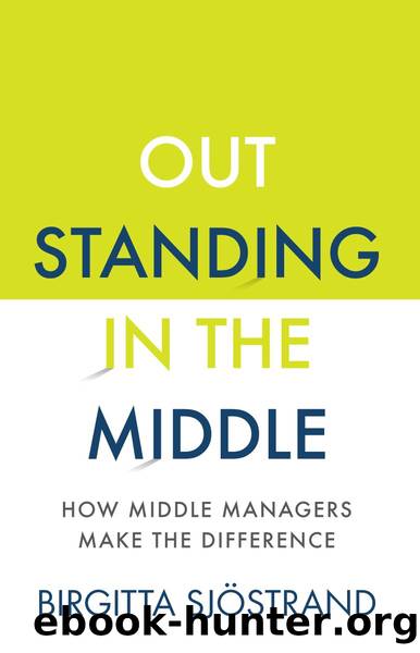 Outstanding in the middle by Birgitta sjöstrand