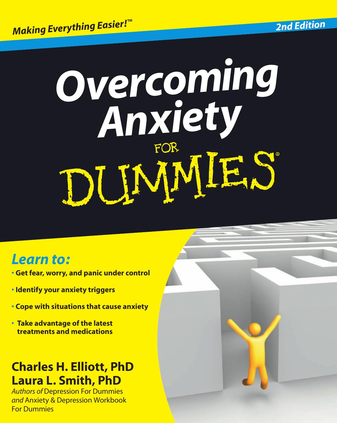 Overcoming Anxiety for Dummies (For Dumm by Elliott Charles H
