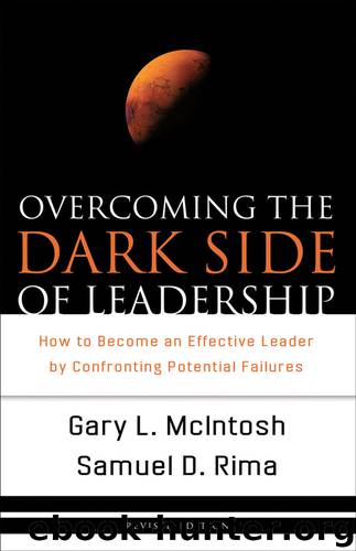 Overcoming the Dark Side of Leadership by Rima Samuel D. & McIntosh Gary L