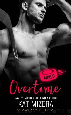 Overtime: A Moo U Hockey Romance by Kat Mizera & Heart Eyes Press