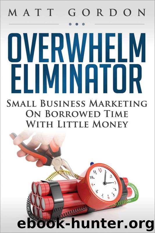 Overwhelm Eliminator: Small Business Marketing On Borrowed Time With Little Money by Matt Gordon