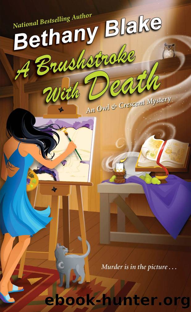 Owl & Crescent : A Brushstroke with Death by Bethany Blake