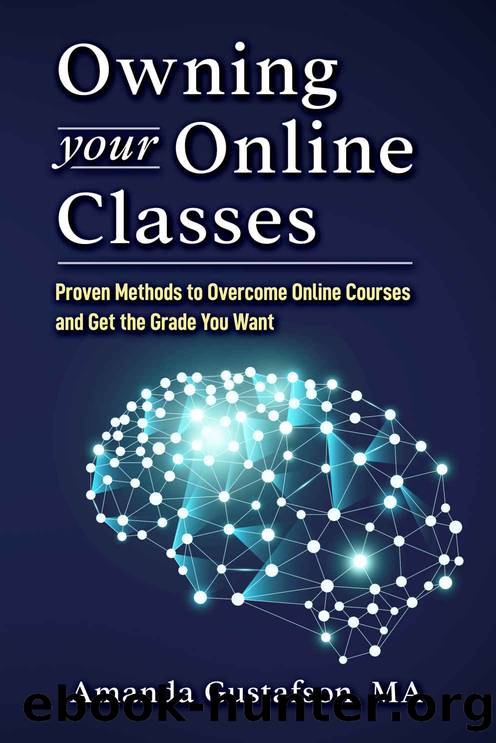 Owning your Online Classes: Proven Methods to Overcome Online Courses and Get the Grade You Want by Amanda Gustafson