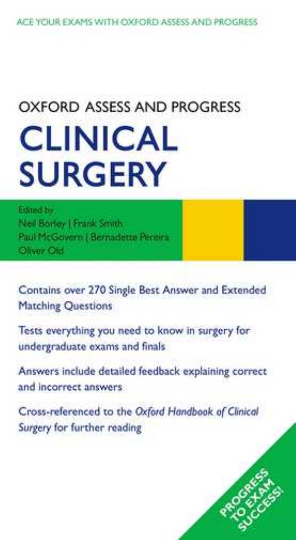 Oxford Assess and Progress: Surgery by Unknow
