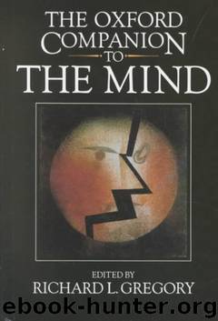 Oxford Companion to the Mind by Gregory L