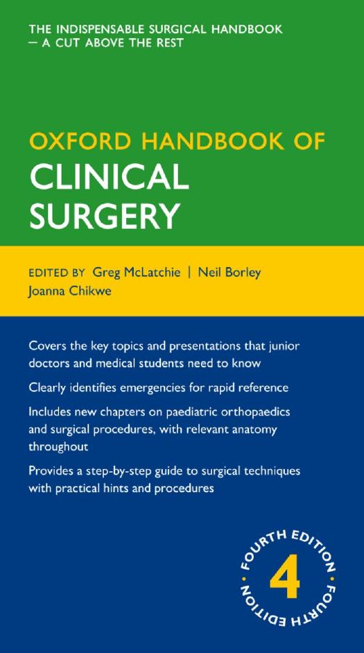 Oxford Handook of Clinical Surgery 4th Ed by Unknown