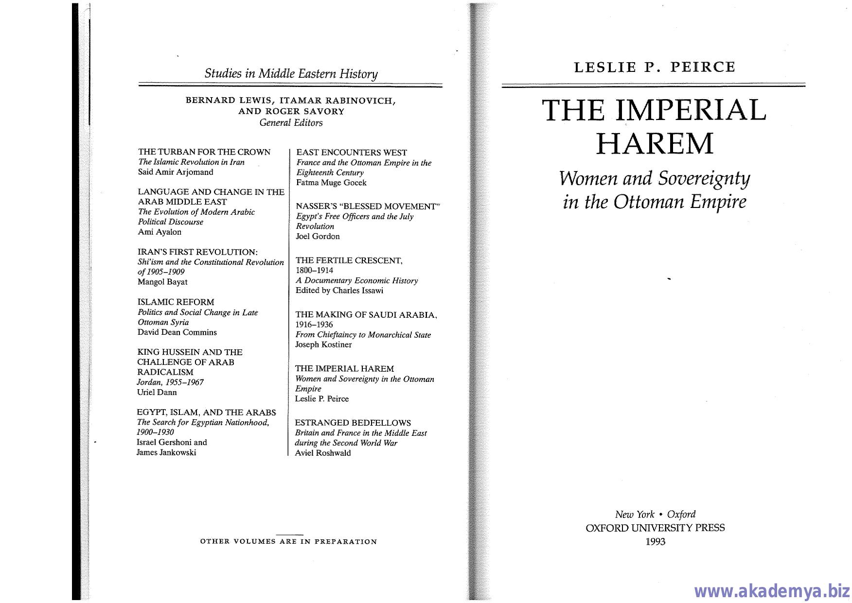 Oxford University Press The Imperial Harem, Women and Sovereignty in the Ottoman Empire (1993) (no OCR) by Unknown