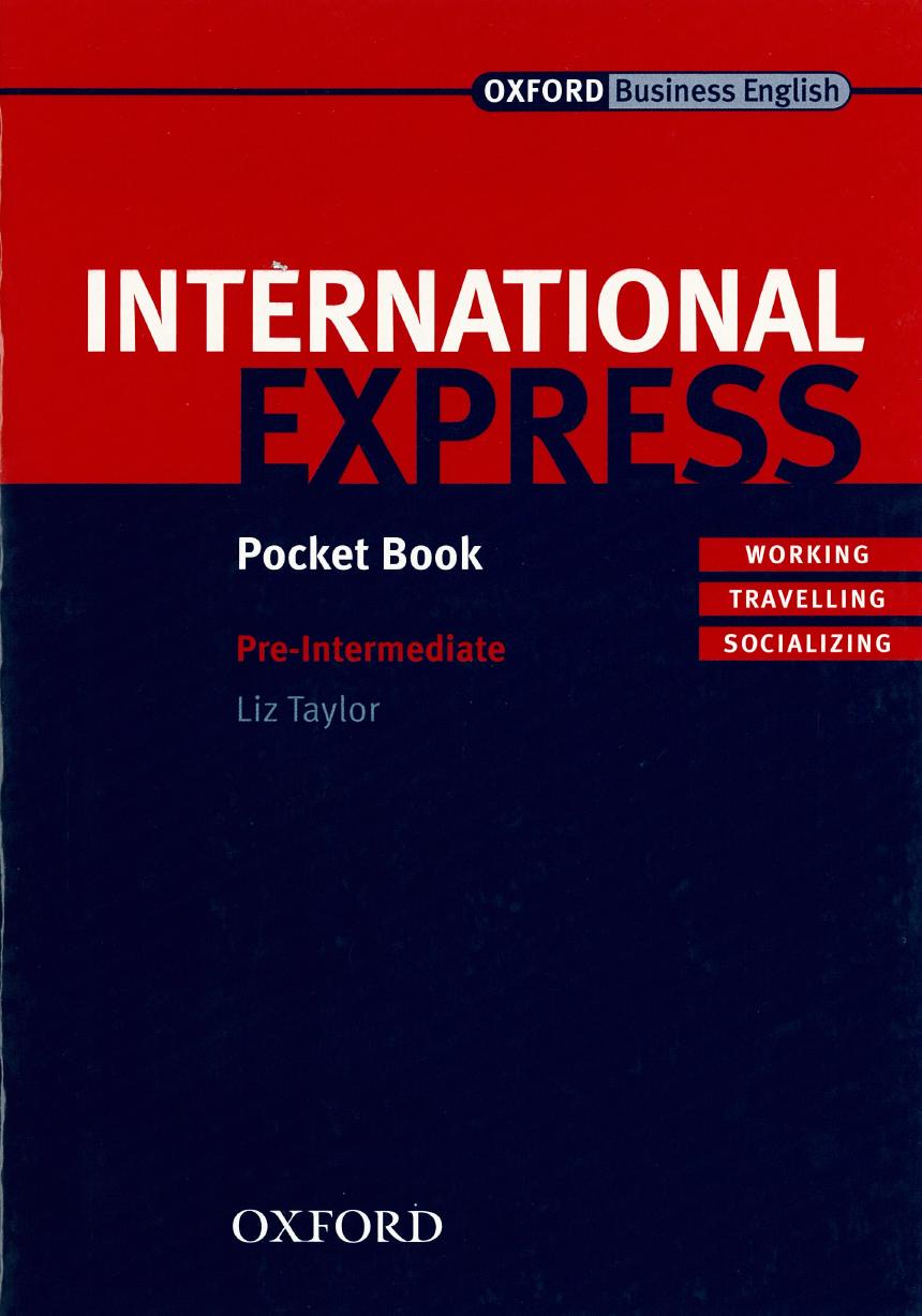 Oxford business Pre-Intermidiate Pocet book by Unknown