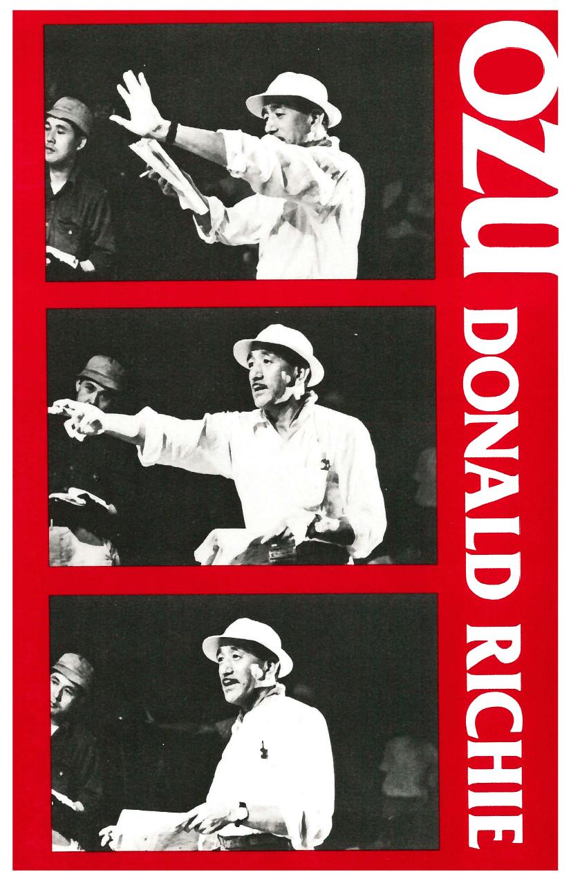 Ozu: His Life and Films by Donald Richie
