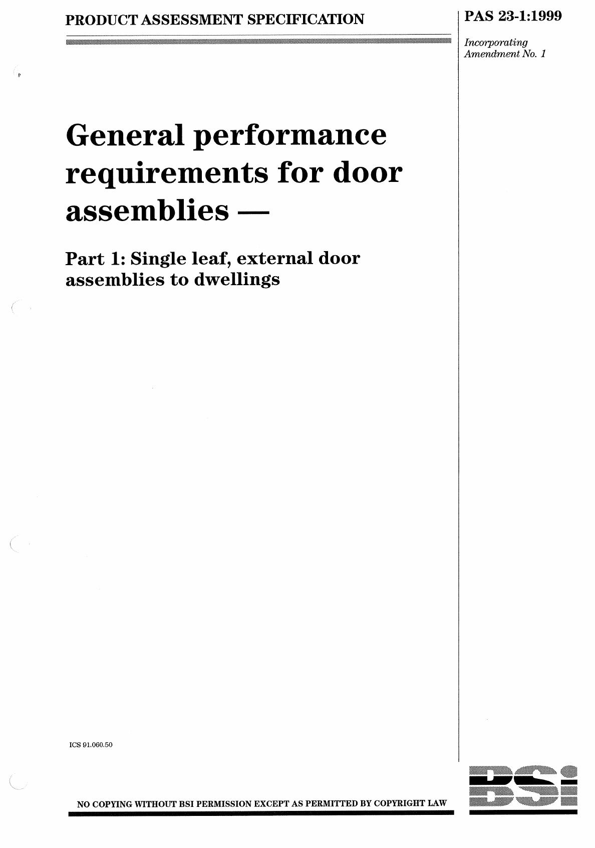 PAS 00023-1-1999 (2000) scan by HyperGEAR TIFF/PDF Convert Library