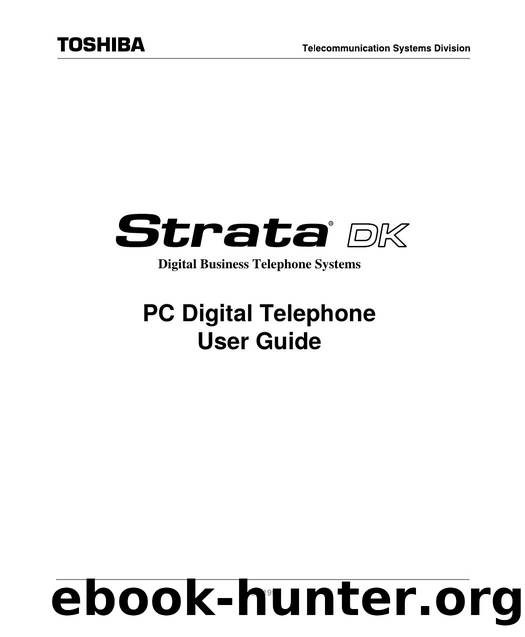 PC Digital Telephone User Guide by EZ Manuals