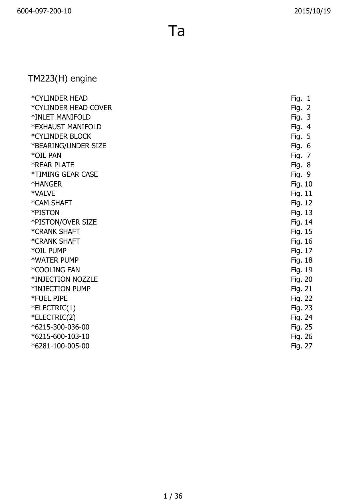 PC TM223(H) Engine by Unknown