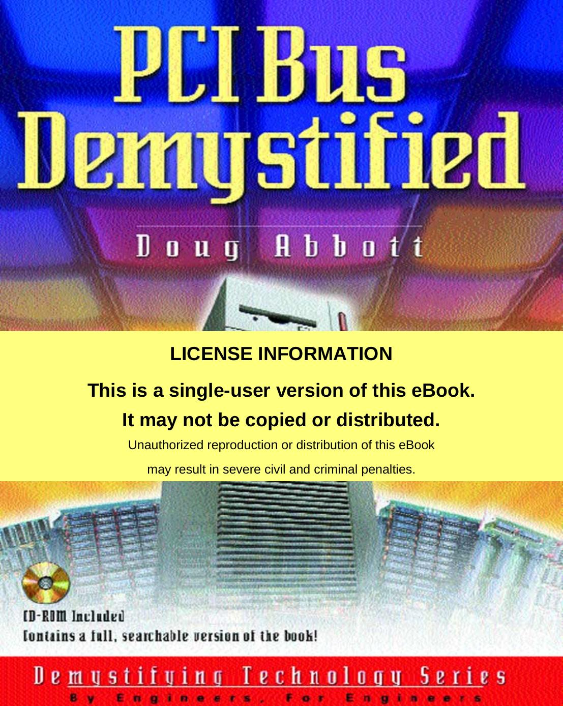 PCI Bus Demystified by Doug Abbott