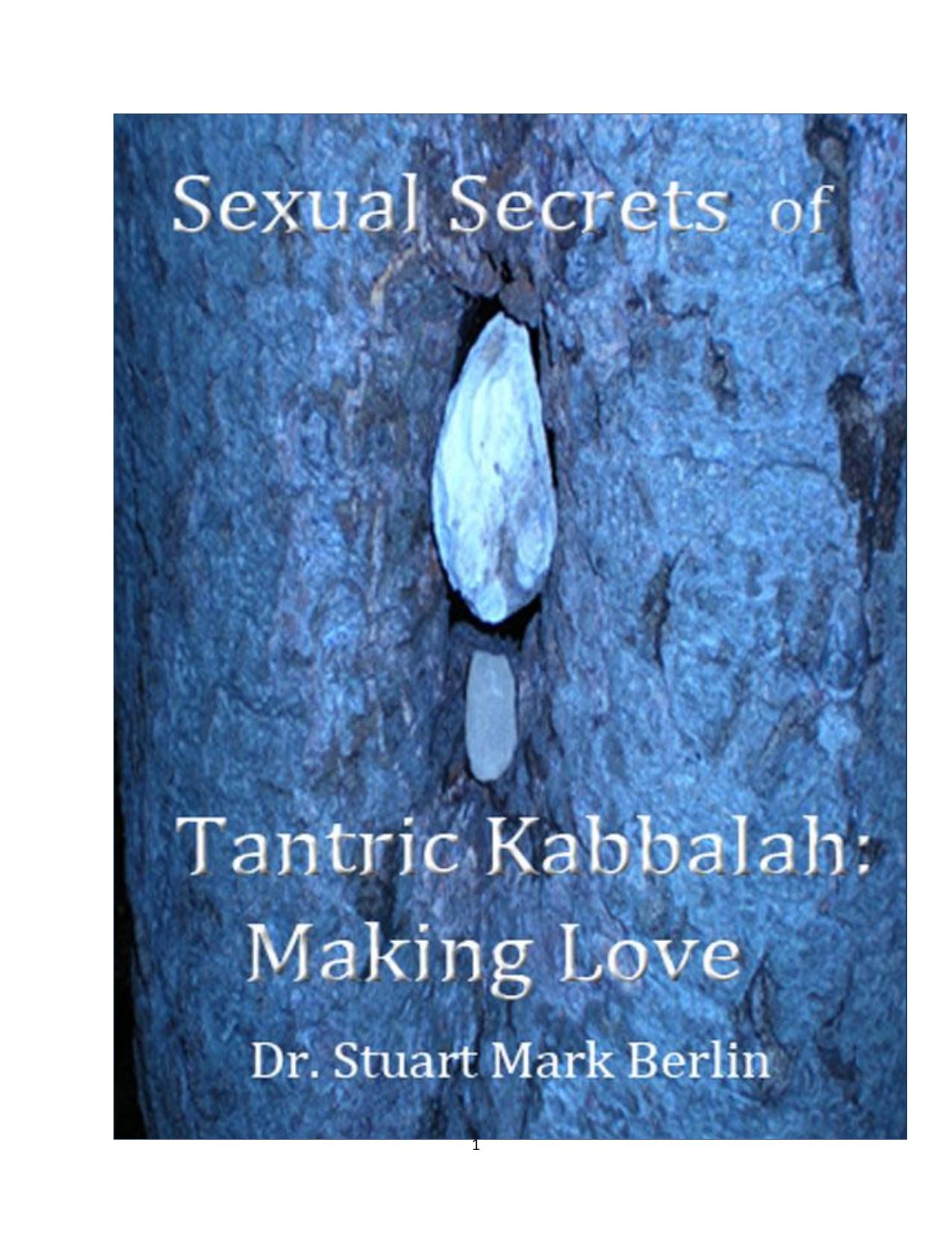 PDF Sexual Secrets of Tantric Kabbalah by Cheryl