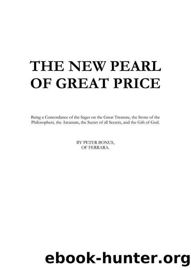 PEARL OF GREAT PRICE-DRAFT by Andrew Kettle