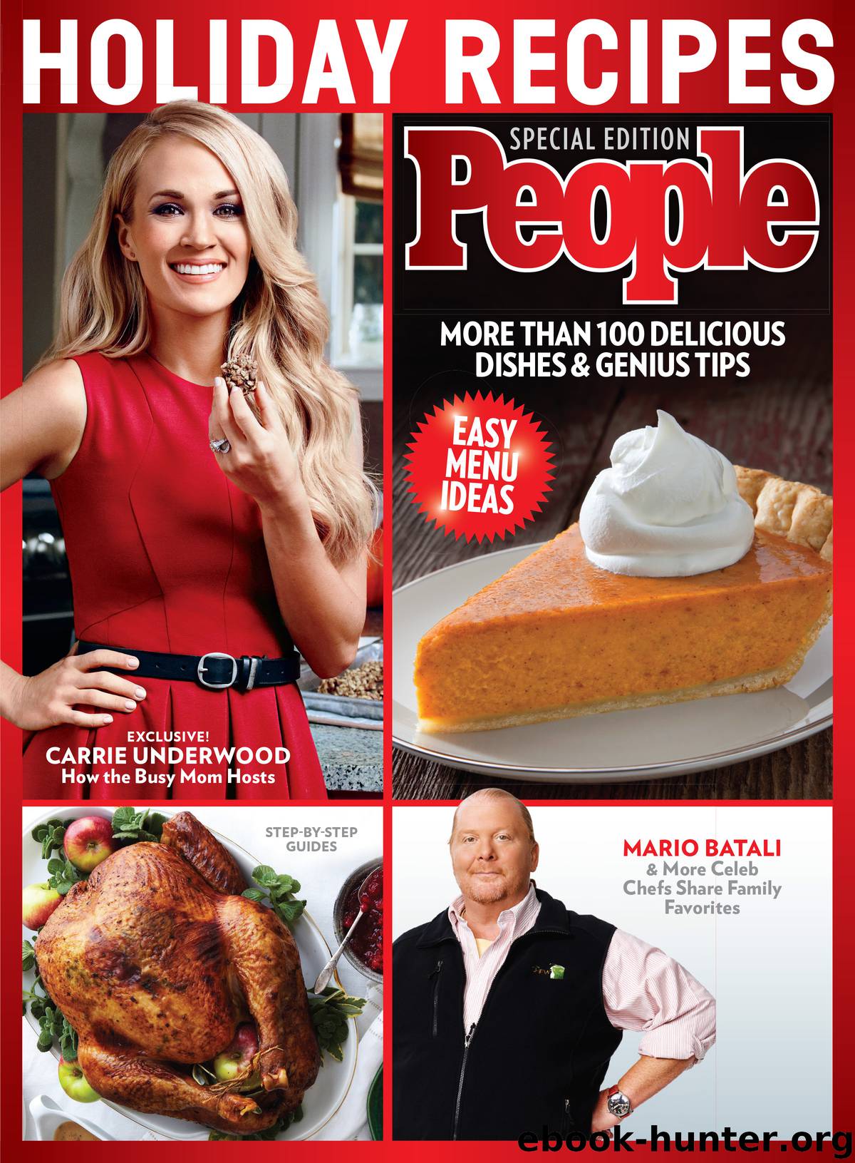 PEOPLE Holiday Recipes by Author