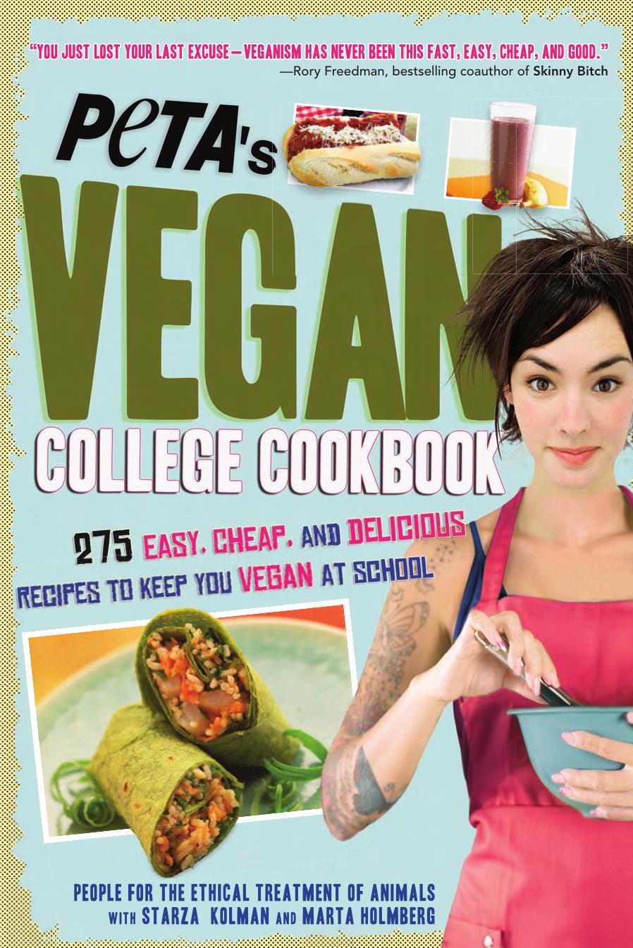 PETA's Vegan College Cookbook by Unknown