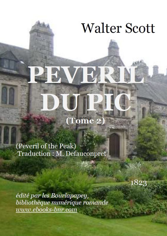 PEVERIL DU PIC TOME 2 by Walter Scott