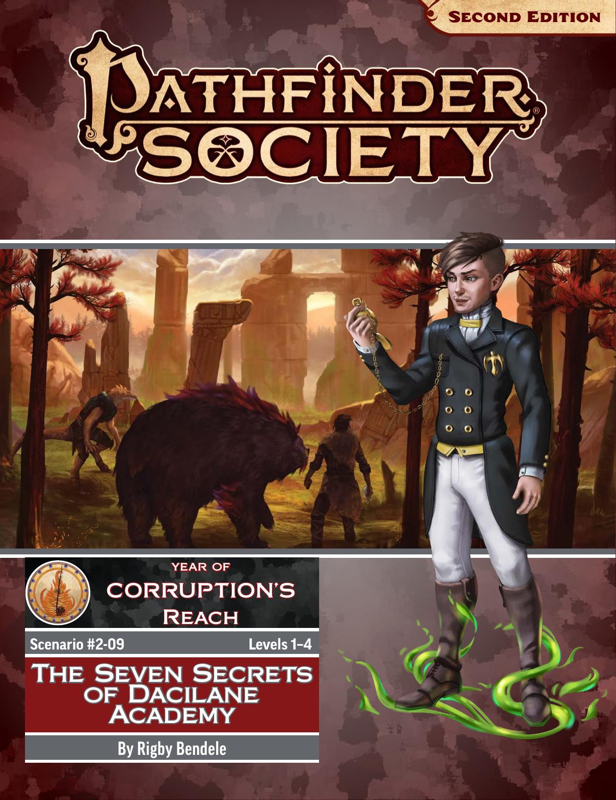 PF2 S02-09 The Seven Secrets of Dacilane Academy by Unknown