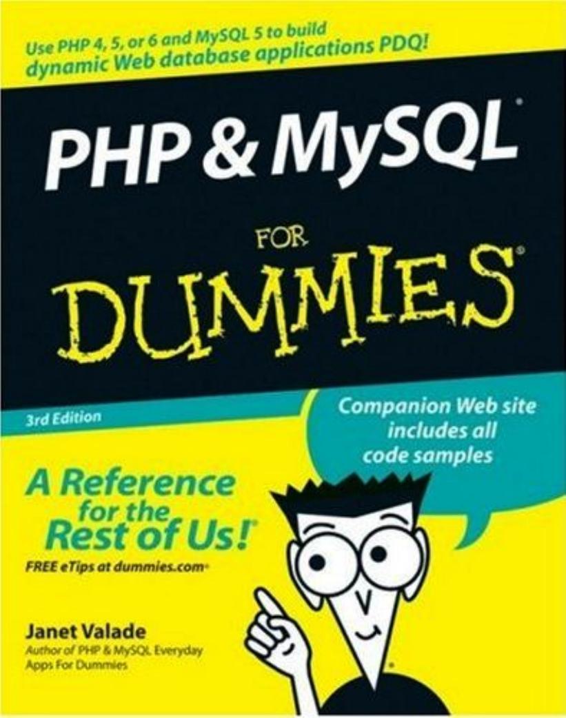 PHP & MySQL for dummies by Janet Valade