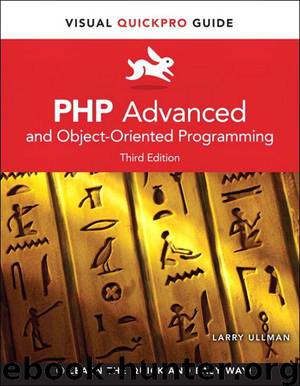 PHP Advanced Programming by Larry Ullman