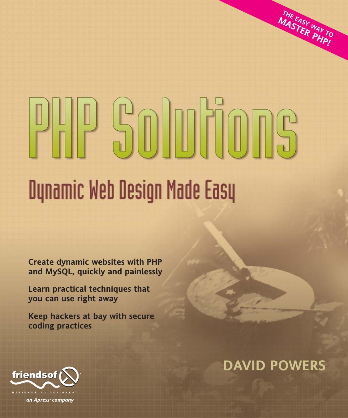 PHP Object-Oriented Solutions by David Powers by Unknown