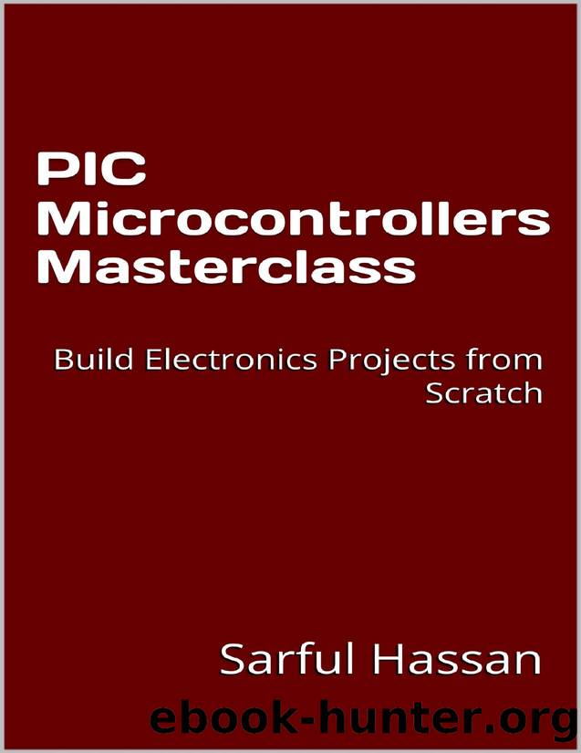 PIC Microcontrollers Masterclass: Build Electronics Projects from Scratch by Hassan Sarful
